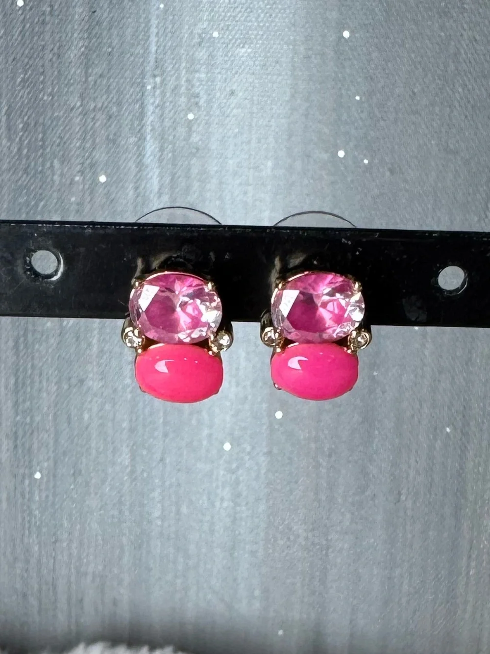 Kate Spade Shine On Pink Crystal Stud